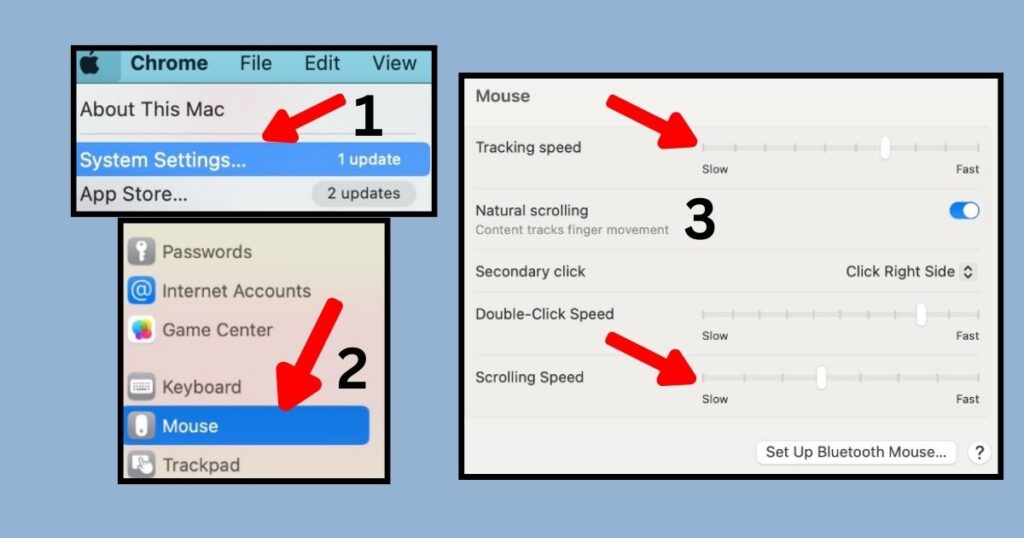 Adjust Scrolling Intensity