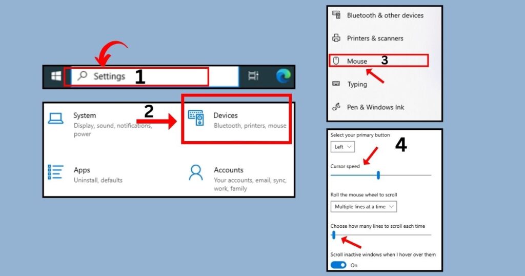 Adjust Scrolling Intensity